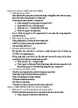 Đề cương học kỳ 2 môn Tin học Lớp 9